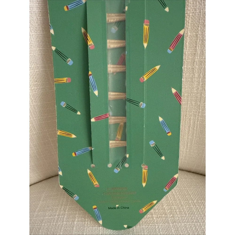 NEW Piper K Back To School 6 Crayon Hair Clips Clip Teacher Kindergarten Girl‎